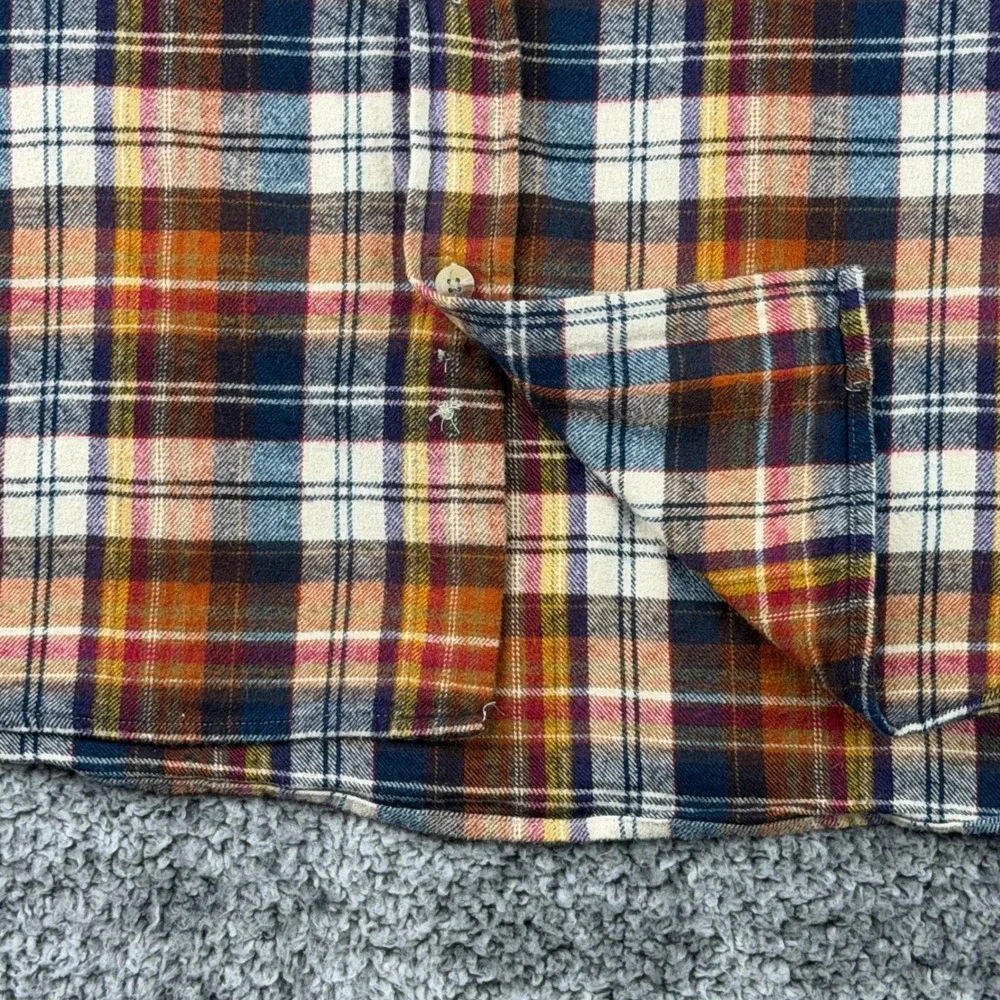 Red Head‎ Brand Co Men's 2XL Flannel Shirt Plaid Long Sleeve Button Up Shirt
